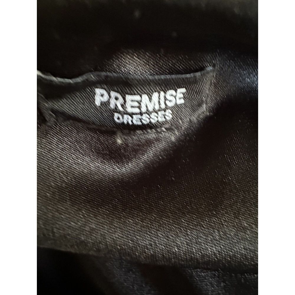 Premise Women 12 Little‎ Black Dress Faux Bow Business Formal Lined - Picture 6 of 11